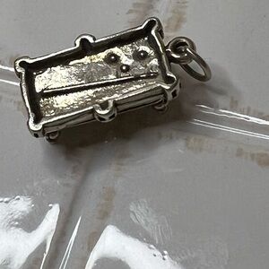 Vintage Pool Table Charm 925 Sterling Silver Billiards Table NOS